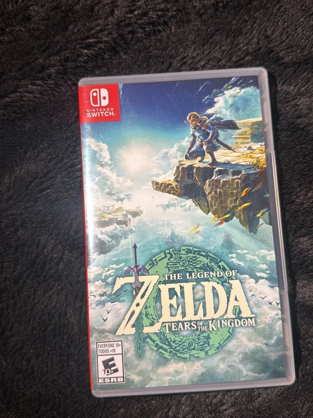 Nintendo The Legend of Zelda: Tears of the Kingdom - Blue Cover and game